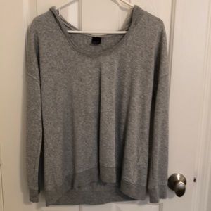 Free Press super soft scoop neck hoodie